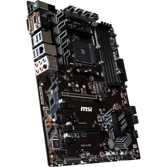 Материнская плата msi b450 a pro обзор